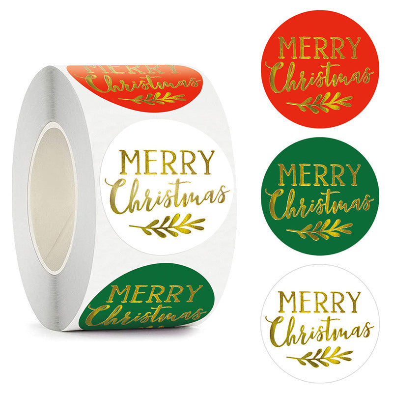 Peglinas de Navidad autoadhesivas de papel al por mayor